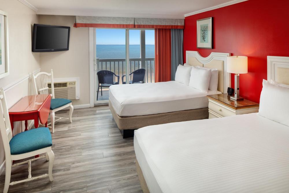Waterfront Room with Two Double Beds interior
